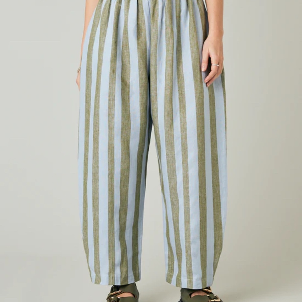 Beyond Nine Linen Trousers